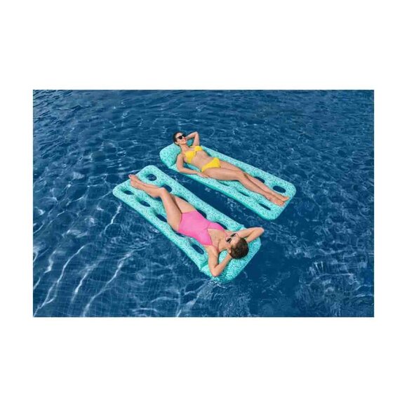 Bestway H2O GO Comfort Plush Inflatable Floating Pool Mat Ages 12 New in Box - Picture 3 of 6